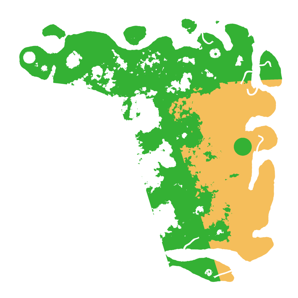 Biome Rust Map: Procedural Map, Size: 4400, Seed: 28828414