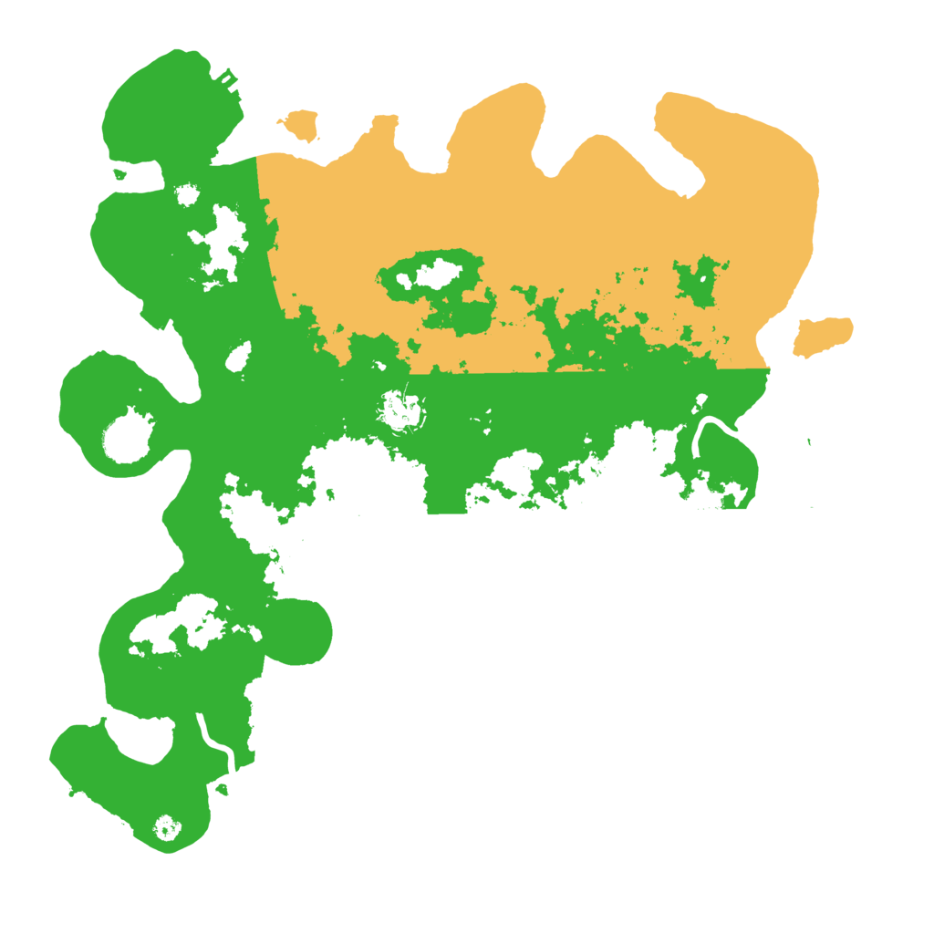 Biome Rust Map: Procedural Map, Size: 3750, Seed: 7699501