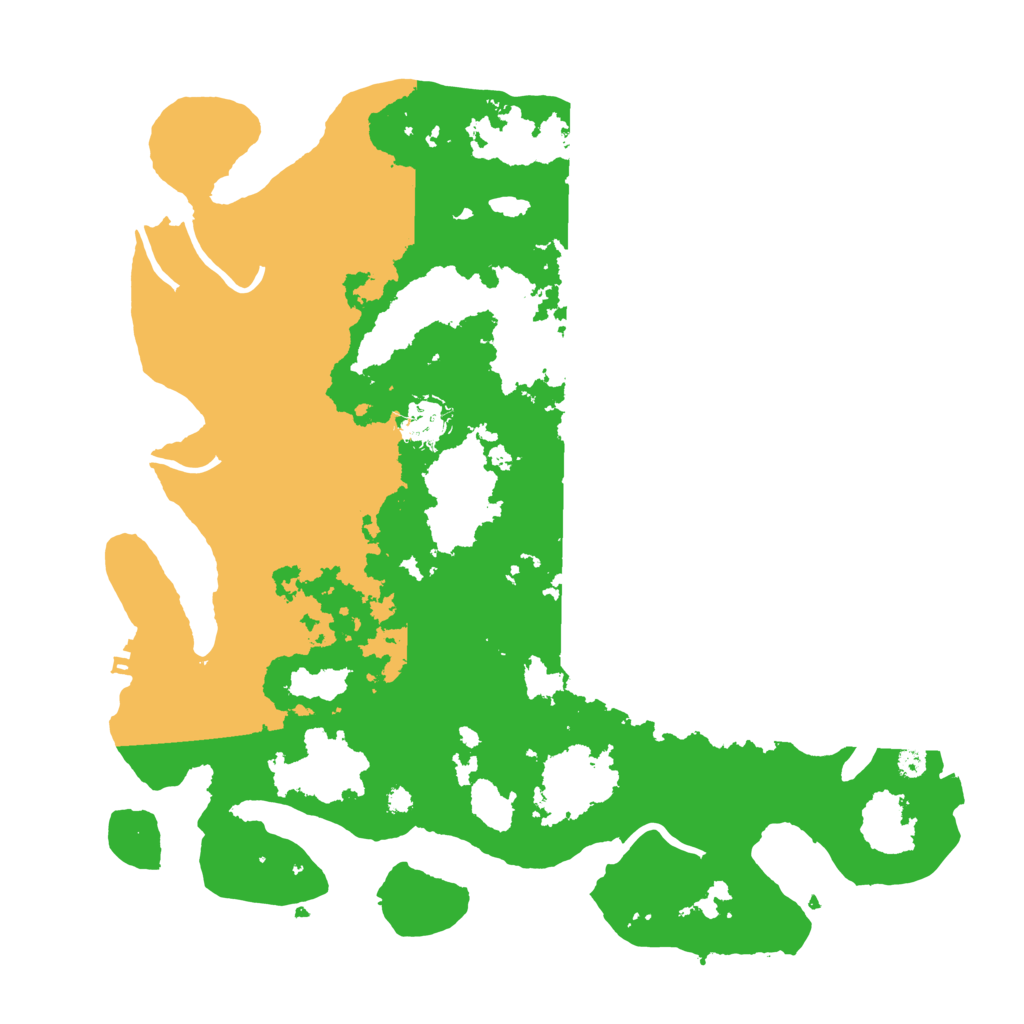 Biome Rust Map: Procedural Map, Size: 3700, Seed: 94148716