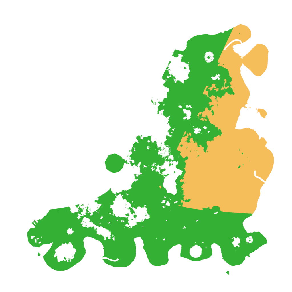 Biome Rust Map: Procedural Map, Size: 4300, Seed: 56741324