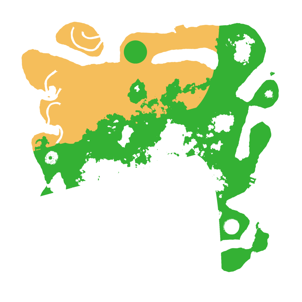 Biome Rust Map: Procedural Map, Size: 3450, Seed: 17839578