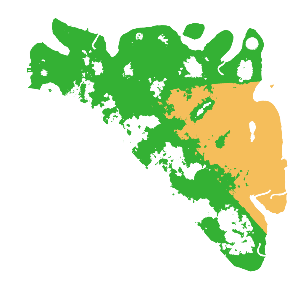 Biome Rust Map: Procedural Map, Size: 4250, Seed: 49640601