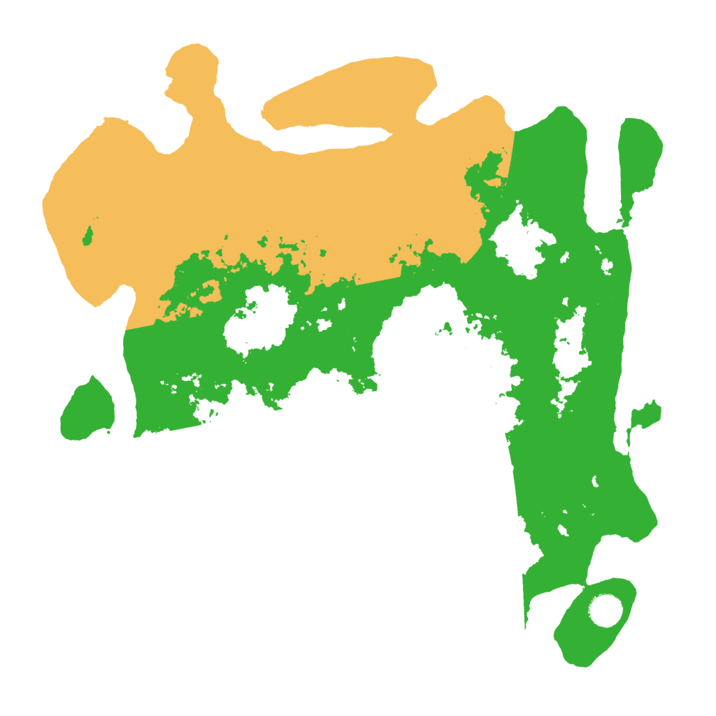 Biome Rust Map: Barren, Size: 3800, Seed: 72153462