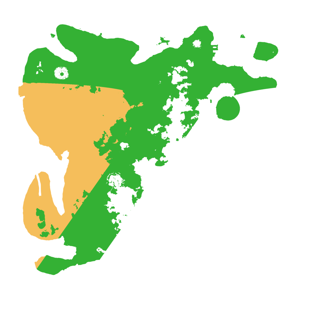 Biome Rust Map: Procedural Map, Size: 3450, Seed: 88167468