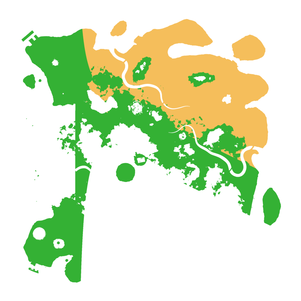 Biome Rust Map: Procedural Map, Size: 4250, Seed: 61168783