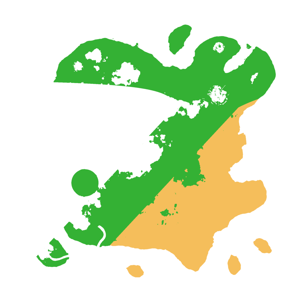Biome Rust Map: Procedural Map, Size: 3000, Seed: 916644875