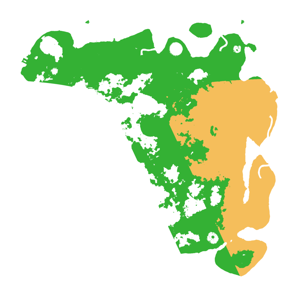 Biome Rust Map: Procedural Map, Size: 3950, Seed: 97809642