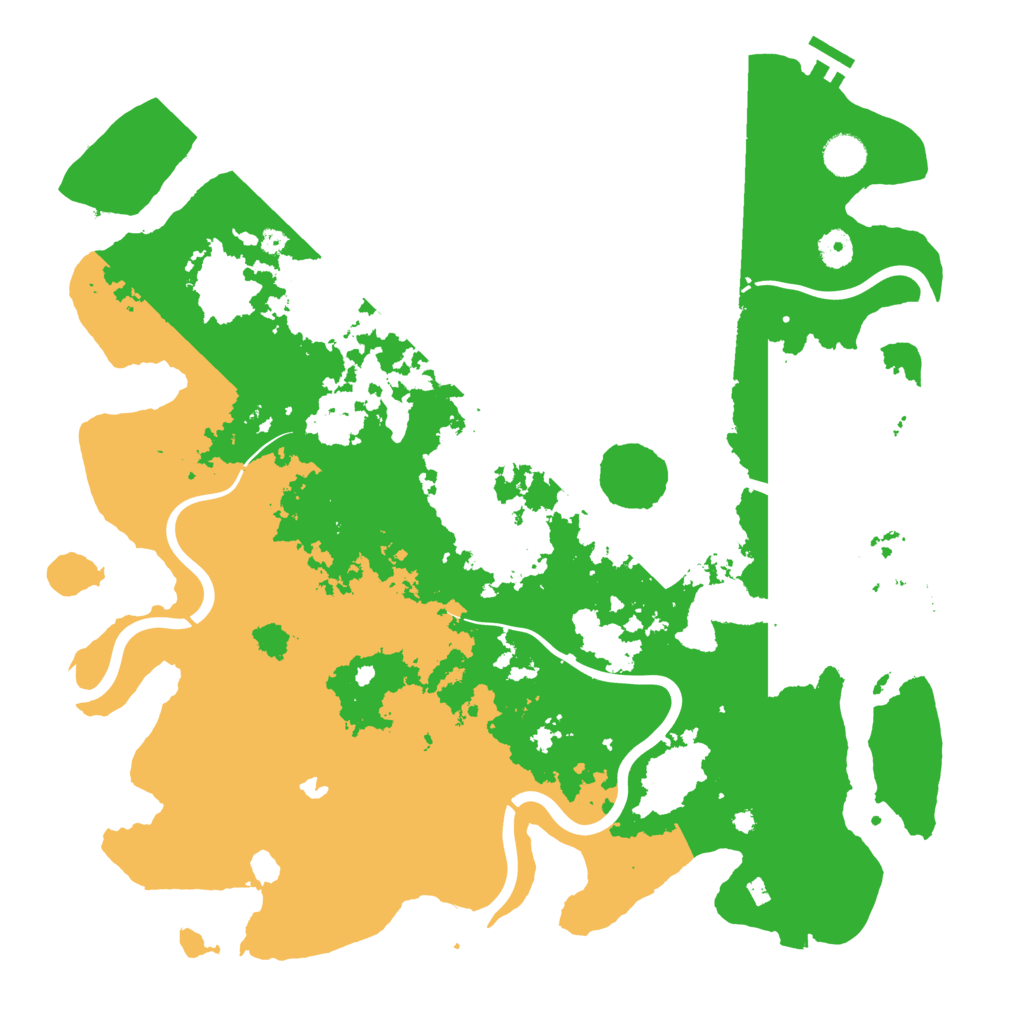 Biome Rust Map: Procedural Map, Size: 4250, Seed: 39183907