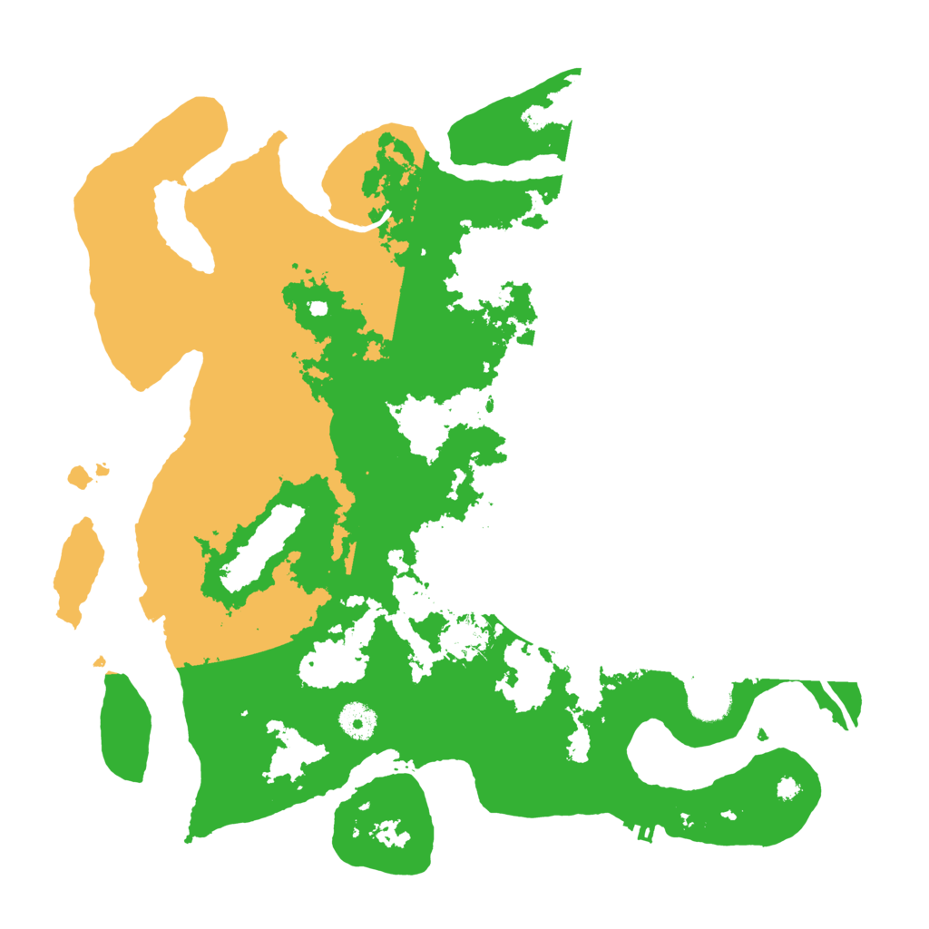 Biome Rust Map: Procedural Map, Size: 3800, Seed: 38350489