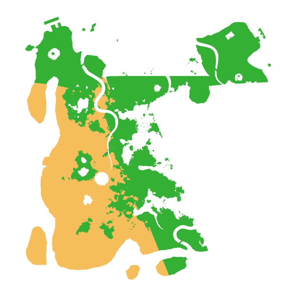 Biome Rust Map: Procedural Map, Size: 4000, Seed: 1410321677