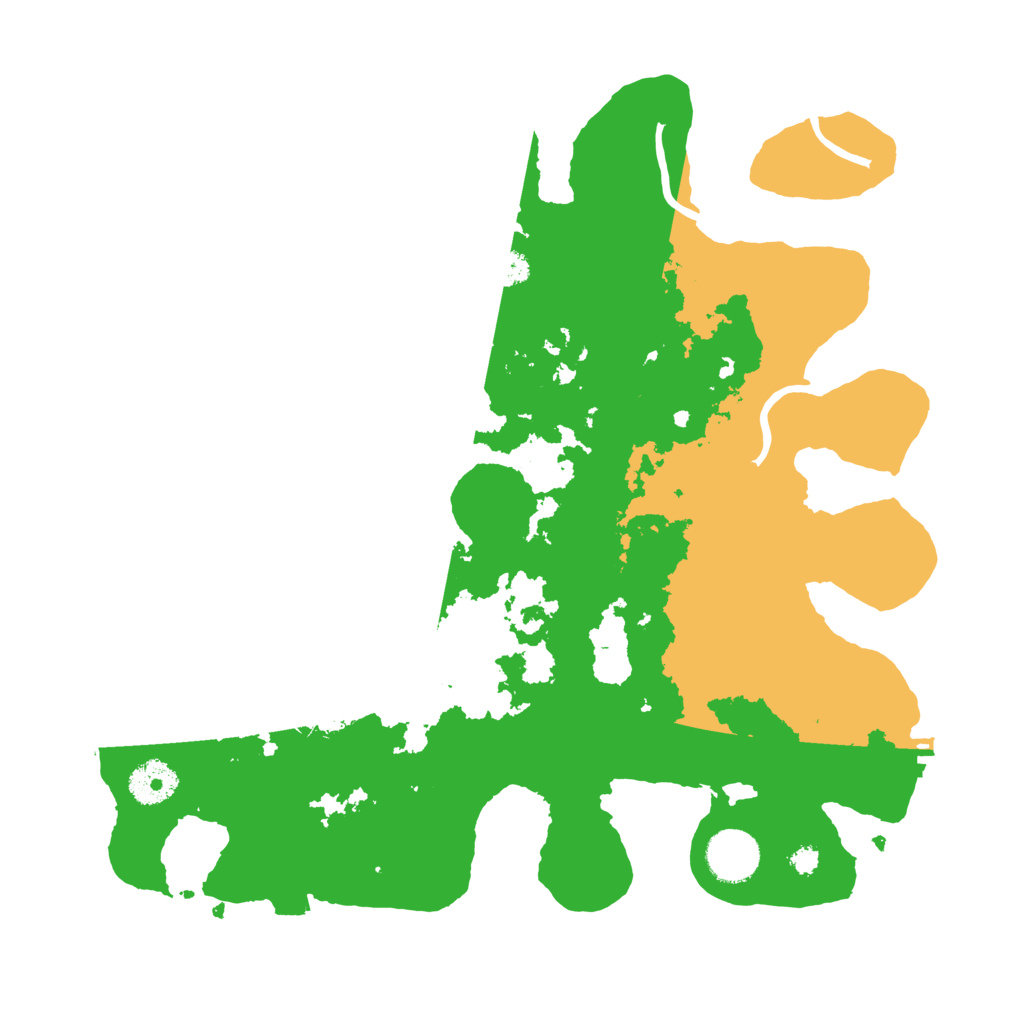 Biome Rust Map: Procedural Map, Size: 3400, Seed: 67097121