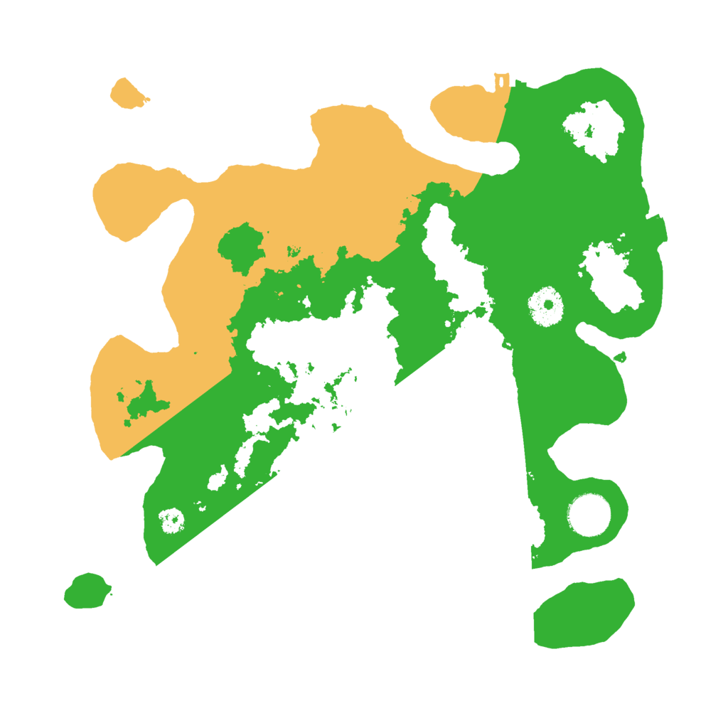 Biome Rust Map: Procedural Map, Size: 3000, Seed: 16922