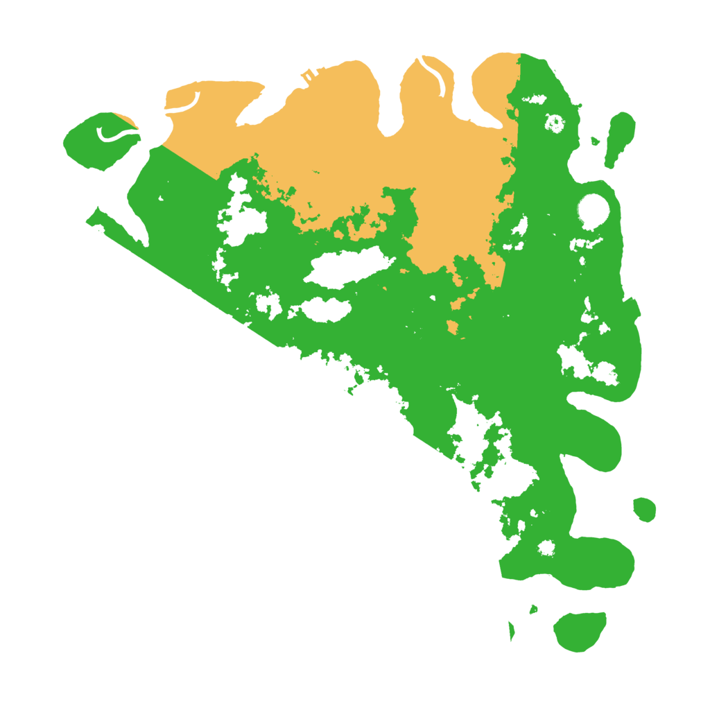 Biome Rust Map: Procedural Map, Size: 3950, Seed: 641545278