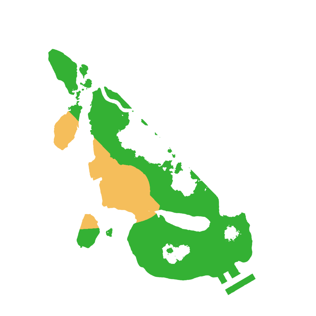 Biome Rust Map: Procedural Map, Size: 2000, Seed: 1537405577