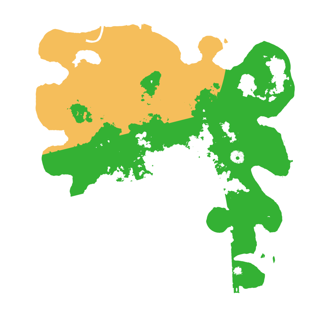 Biome Rust Map: Procedural Map, Size: 3550, Seed: 89803453