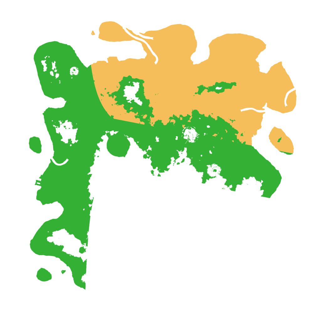 Biome Rust Map: Procedural Map, Size: 3750, Seed: 20750576