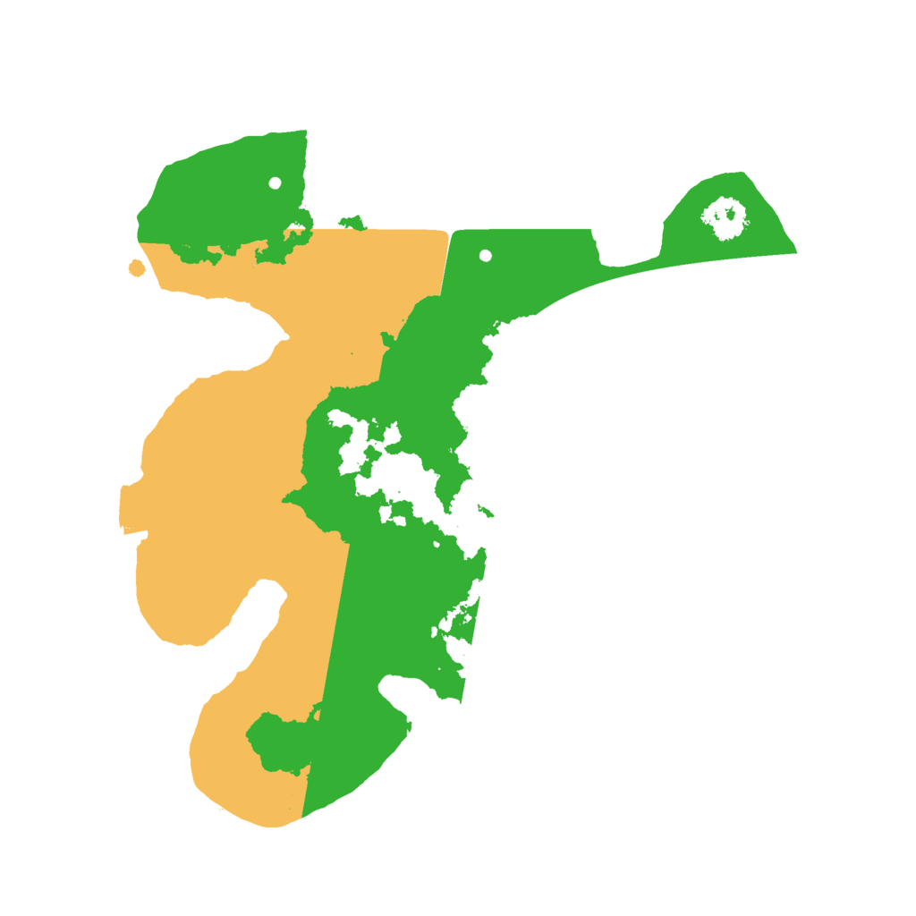 Biome Rust Map: Procedural Map, Size: 2200, Seed: 739783170