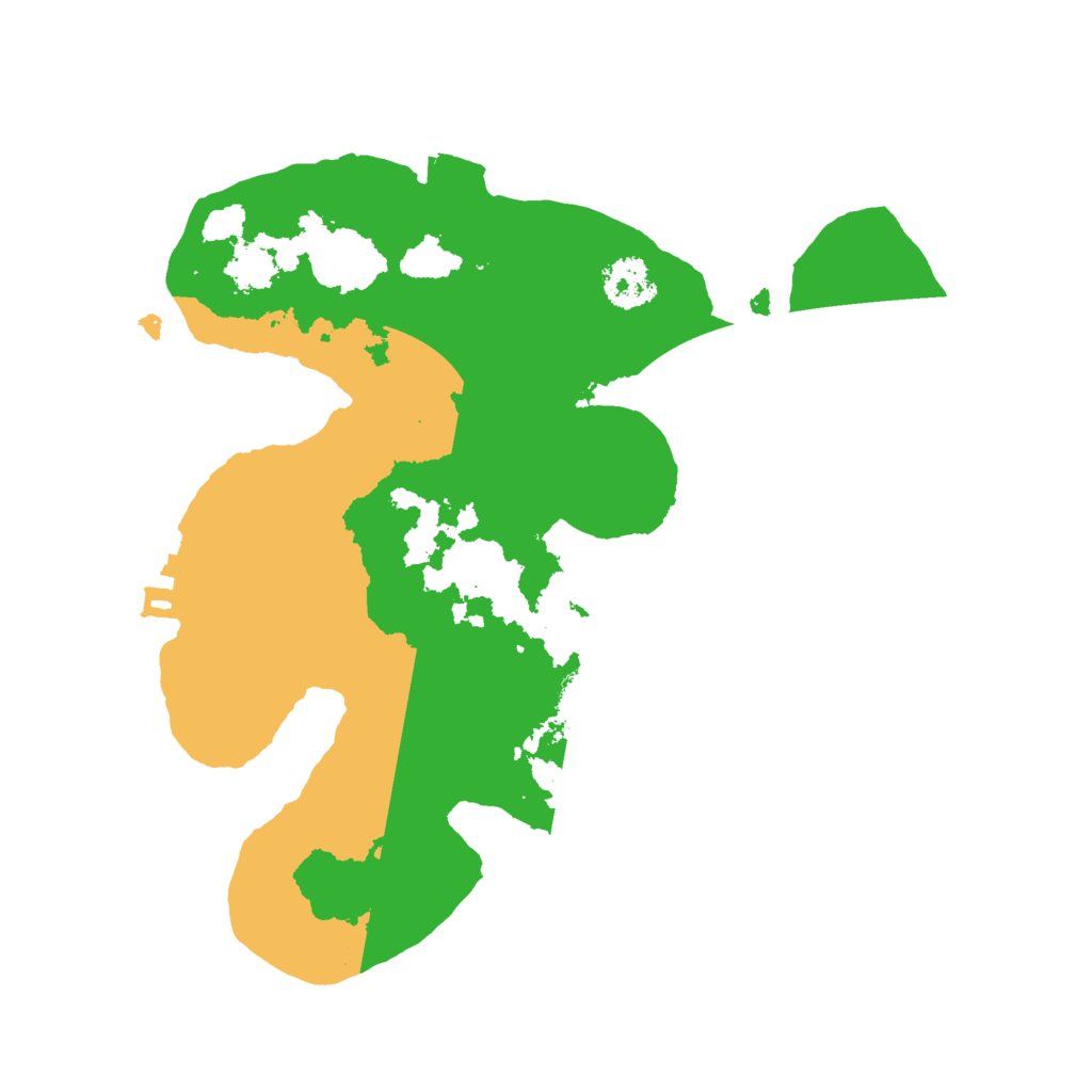 Biome Rust Map: Procedural Map, Size: 2200, Seed: 739783170