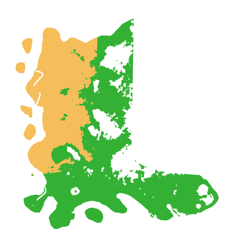 Biome Rust Map: Procedural Map, Size: 4300, Seed: 35322437