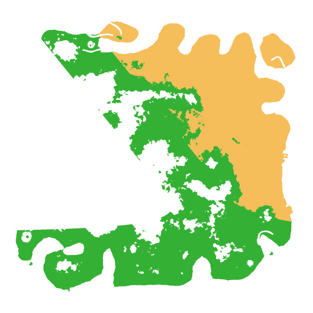 Biome Rust Map: Procedural Map, Size: 4400, Seed: 82394269