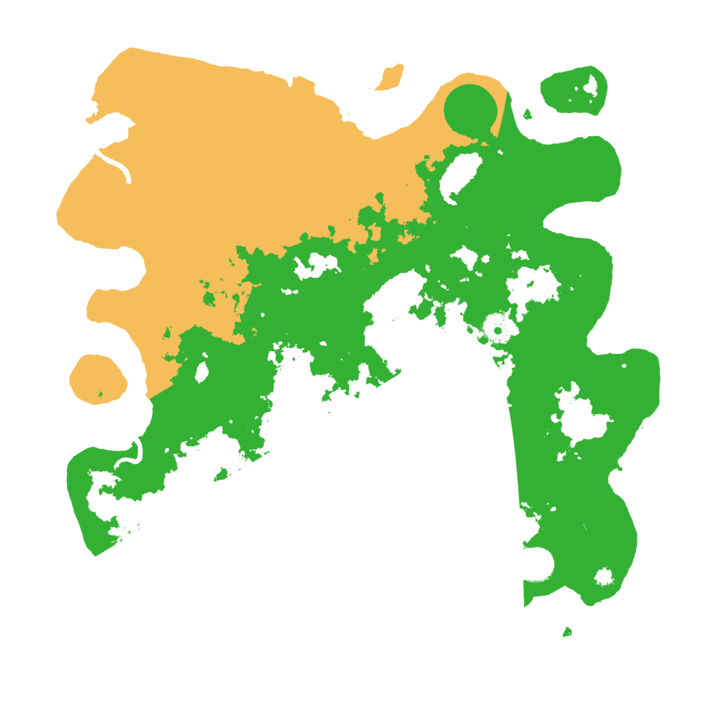 Biome Rust Map: Procedural Map, Size: 3650, Seed: 24881294