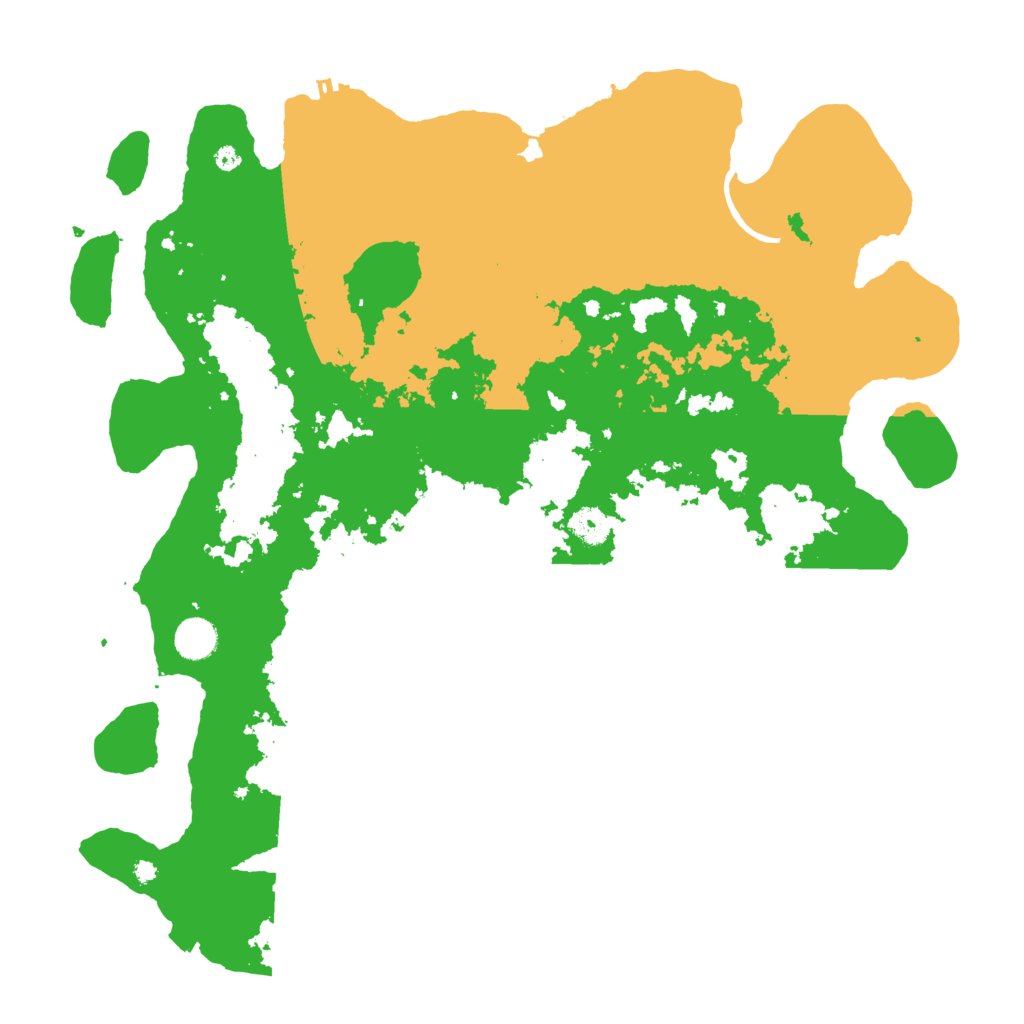 Biome Rust Map: Procedural Map, Size: 4250, Seed: 76478022