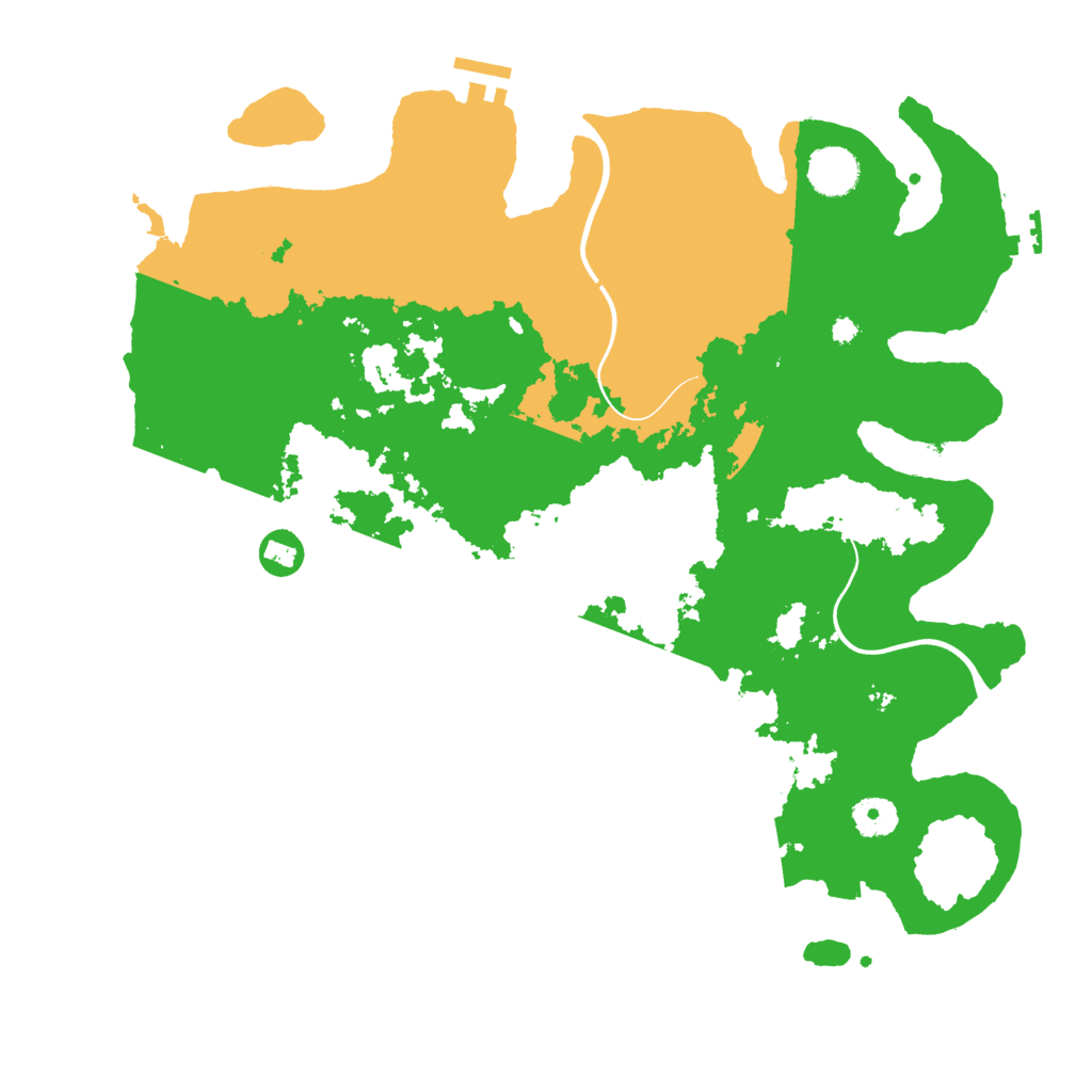 Biome Rust Map: Procedural Map, Size: 3850, Seed: 56901871