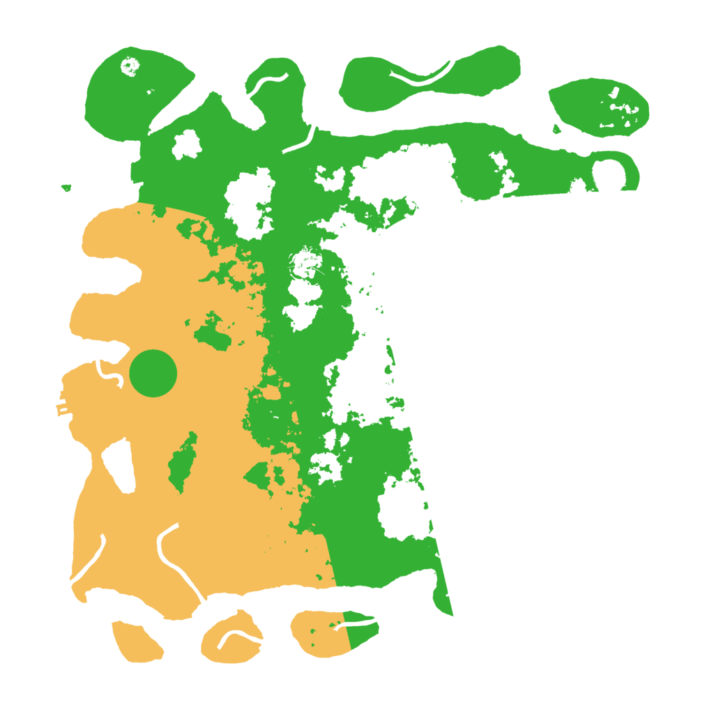 Biome Rust Map: Procedural Map, Size: 3950, Seed: 35710065