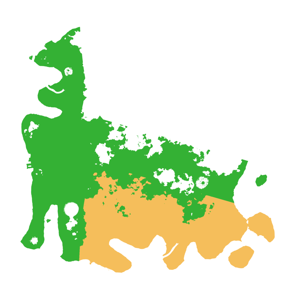 Biome Rust Map: Procedural Map, Size: 3650, Seed: 46141972