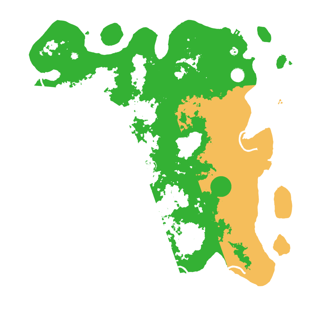 Biome Rust Map: Procedural Map, Size: 4000, Seed: 37691239