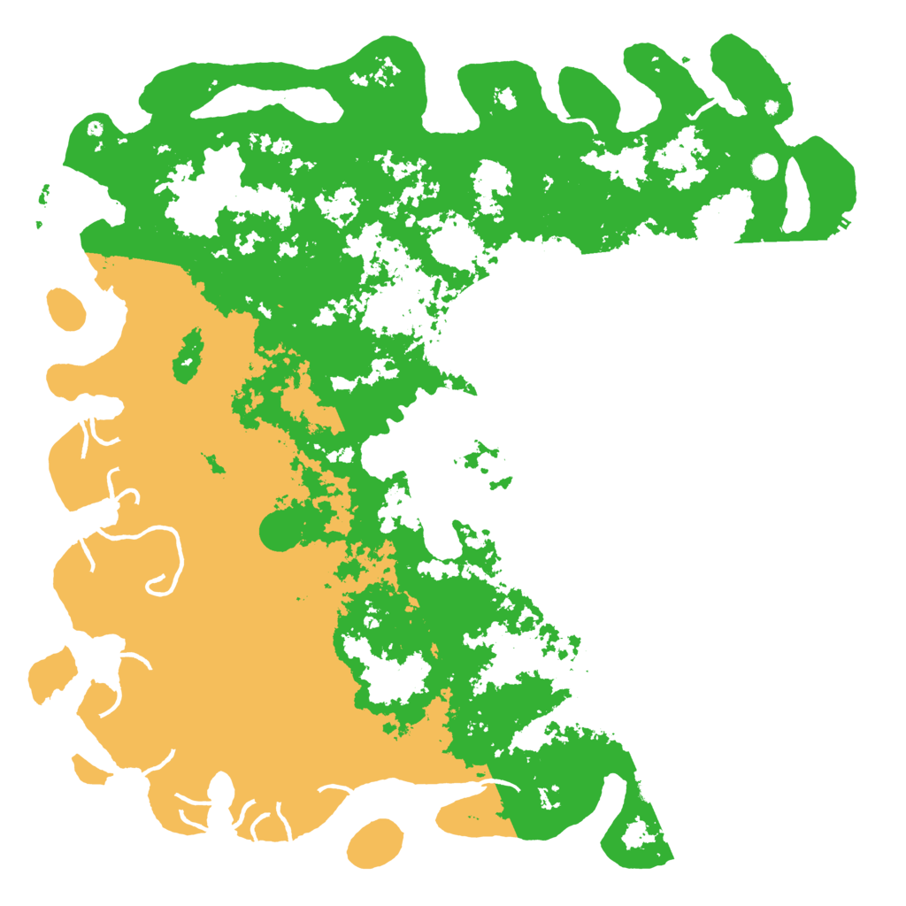 Biome Rust Map: Procedural Map, Size: 6000, Seed: 405483