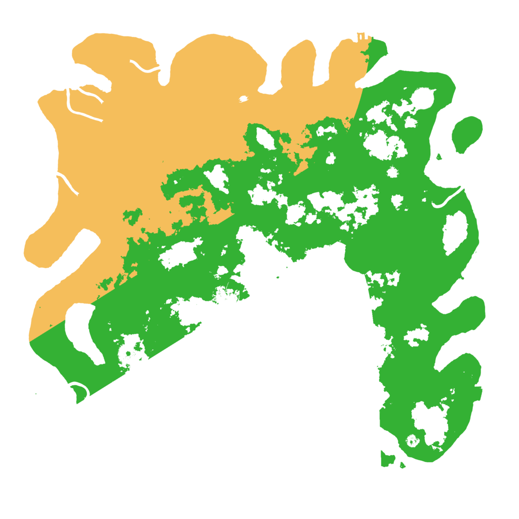 Biome Rust Map: Procedural Map, Size: 4250, Seed: 38969397