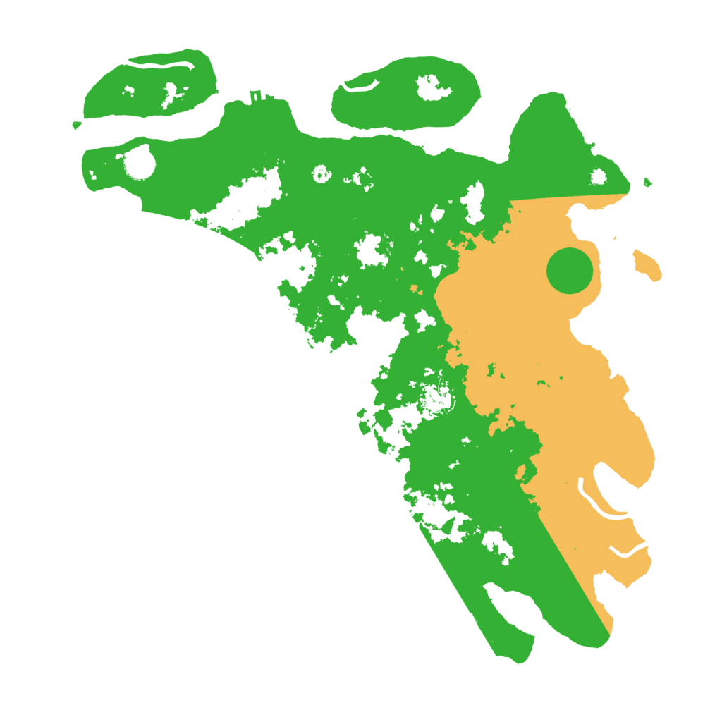 Biome Rust Map: Procedural Map, Size: 4100, Seed: 81870751