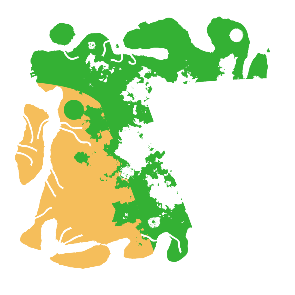 Biome Rust Map: Procedural Map, Size: 3900, Seed: 37601919