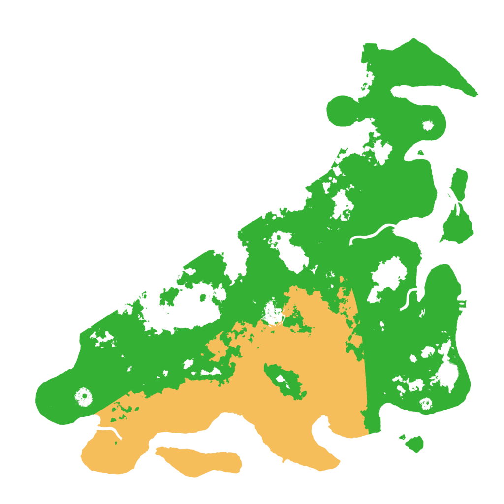 Biome Rust Map: Procedural Map, Size: 4300, Seed: 65049712