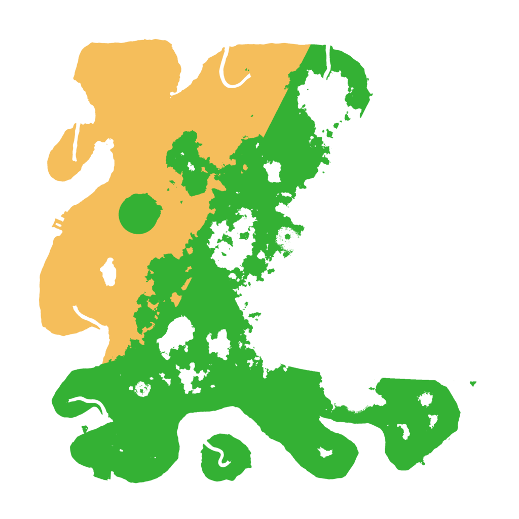 Biome Rust Map: Procedural Map, Size: 3500, Seed: 1723193145