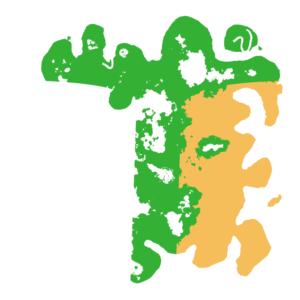 Biome Rust Map: Procedural Map, Size: 3550, Seed: 6517500