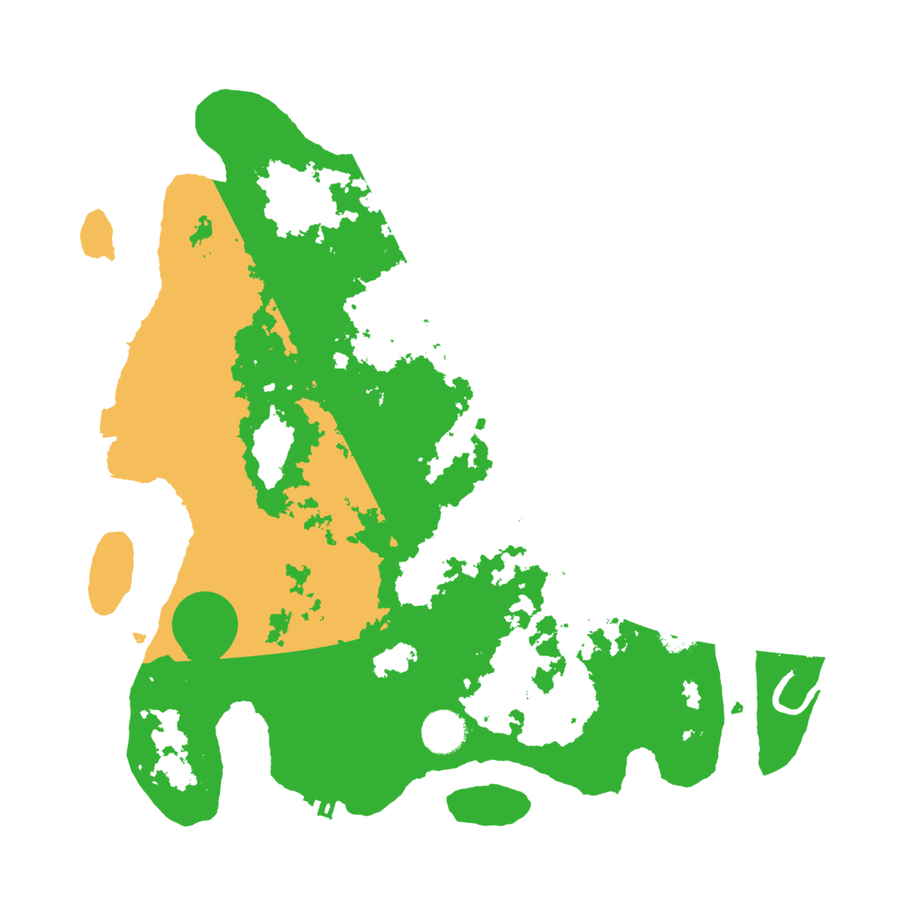 Biome Rust Map: Procedural Map, Size: 3650, Seed: 13602134