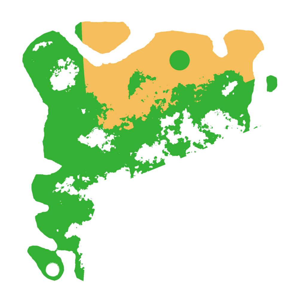 Biome Rust Map: Barren, Size: 4000, Seed: 57024778