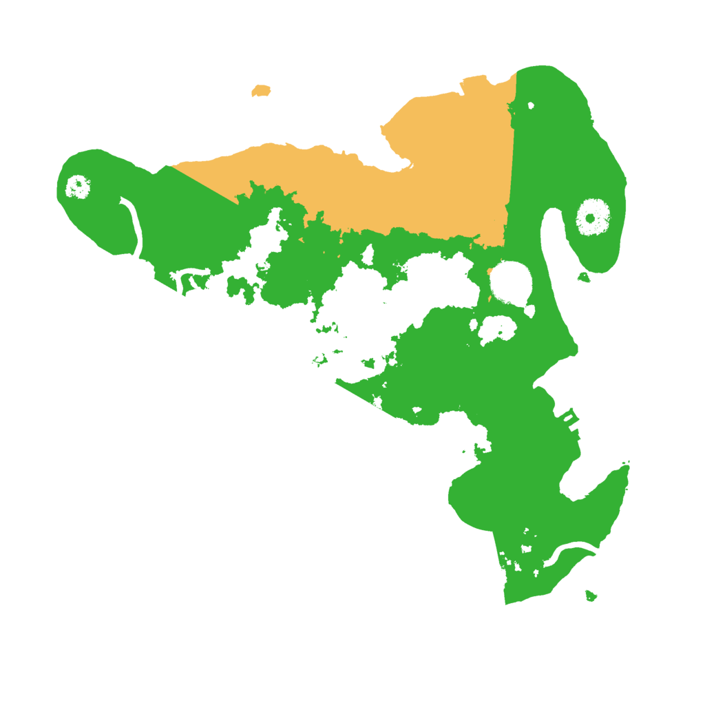 Biome Rust Map: Procedural Map, Size: 3000, Seed: 826576129