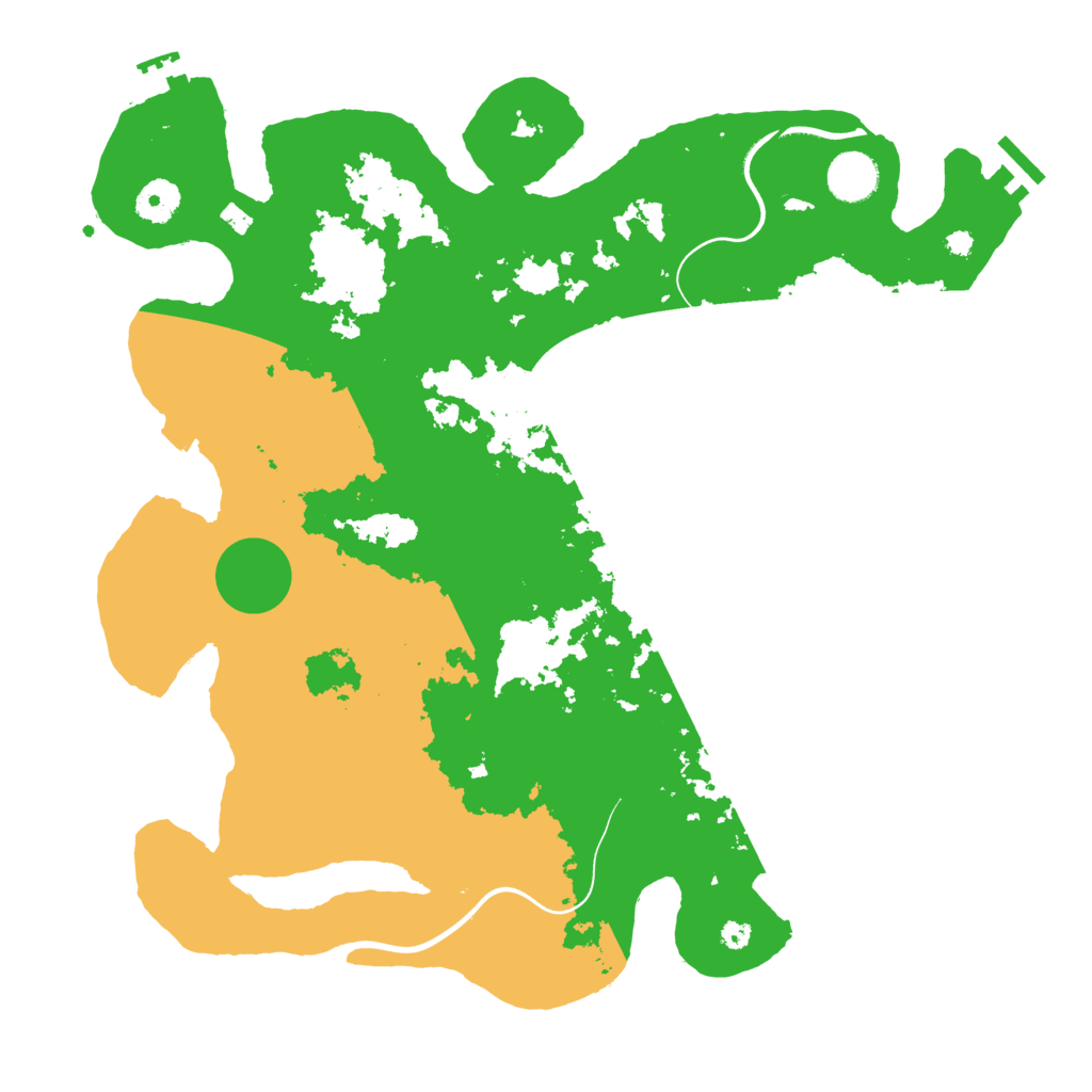 Biome Rust Map: Procedural Map, Size: 3800, Seed: 60402463