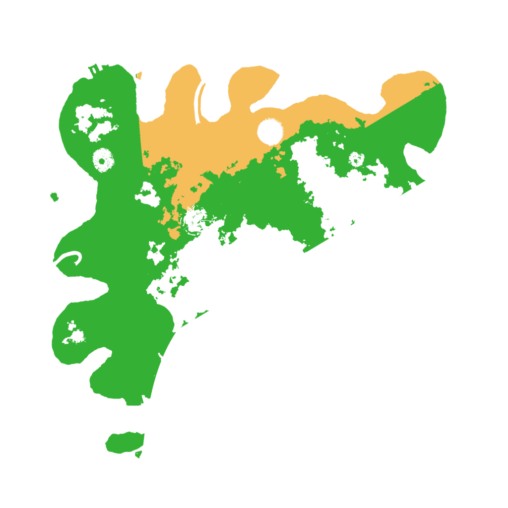 Biome Rust Map: Procedural Map, Size: 3450, Seed: 54051183