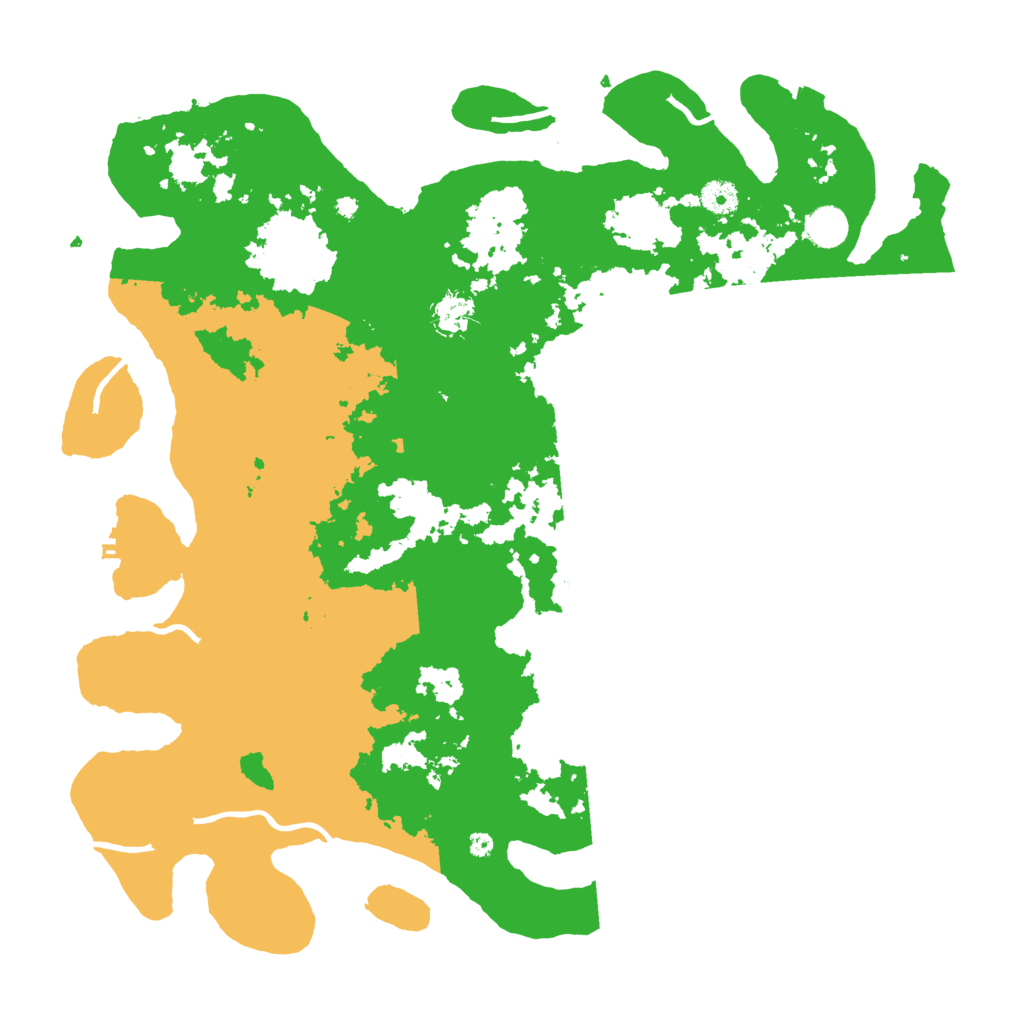 Biome Rust Map: Procedural Map, Size: 4300, Seed: 48951717