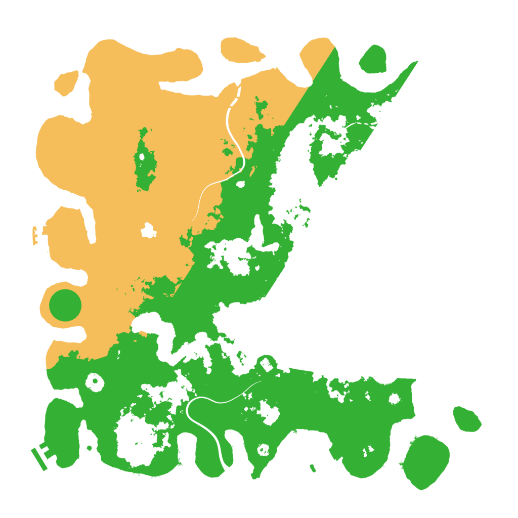 Biome Rust Map: Procedural Map, Size: 4250, Seed: 74282869