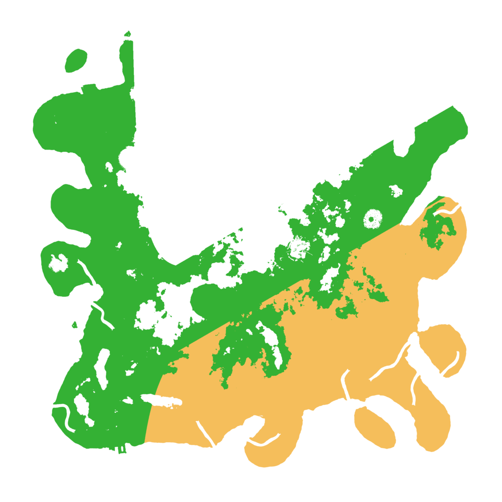 Biome Rust Map: Procedural Map, Size: 3950, Seed: 98854358