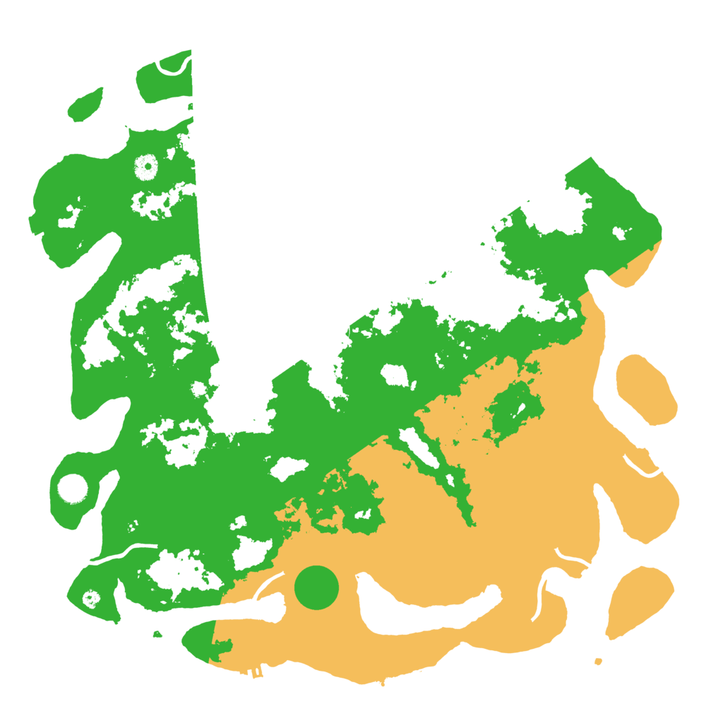 Biome Rust Map: Procedural Map, Size: 4300, Seed: 92367026