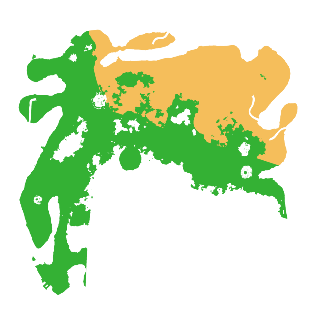 Biome Rust Map: Procedural Map, Size: 3900, Seed: 90860155