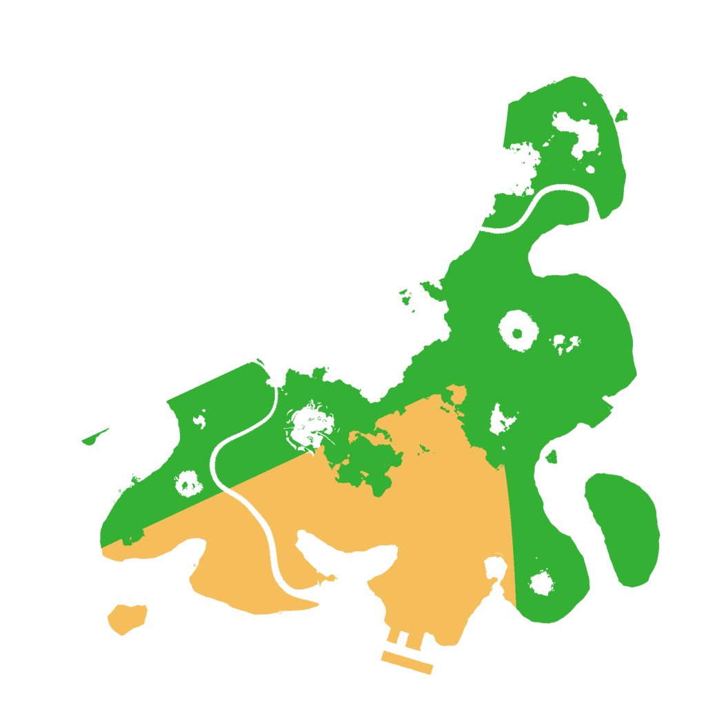 Biome Rust Map: Procedural Map, Size: 2750, Seed: 462139995