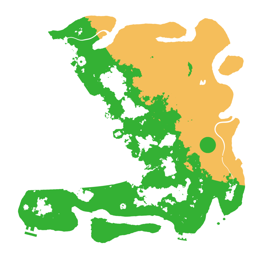 Biome Rust Map: Procedural Map, Size: 4250, Seed: 848568680