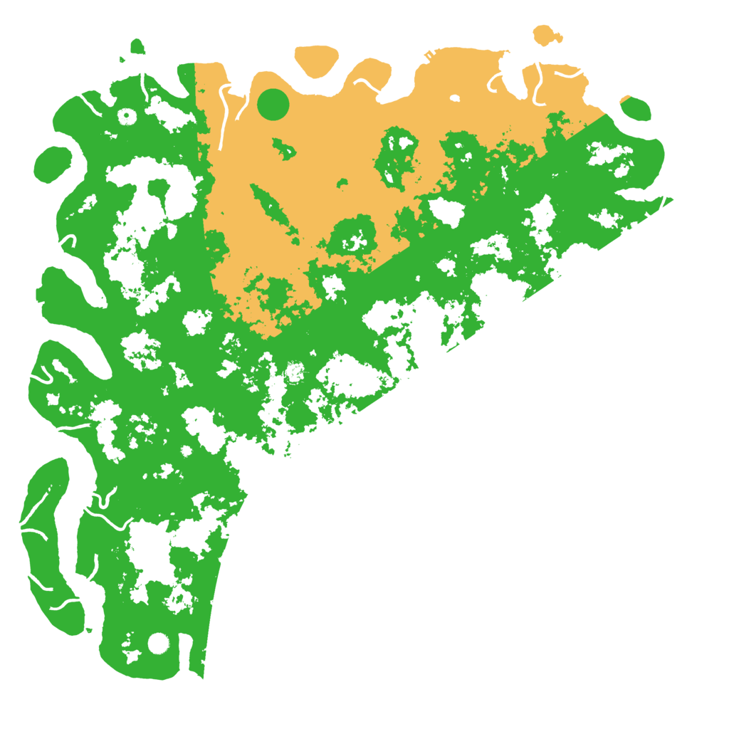 Biome Rust Map: Procedural Map, Size: 6000, Seed: 1976514318